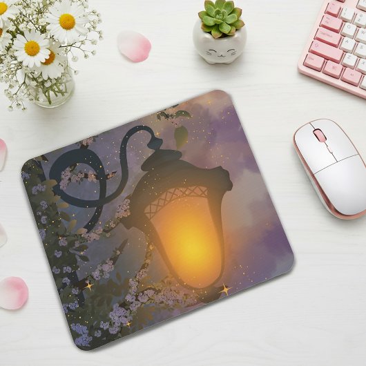 Enchanted Twilight Lamp Mouse Pad Muismat