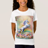 Enchanted Unicorn Forest T-shirt Design (Voorkant)