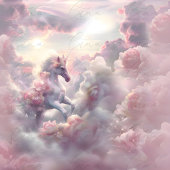 Enchanted Unicorn Memorial Sign Poster