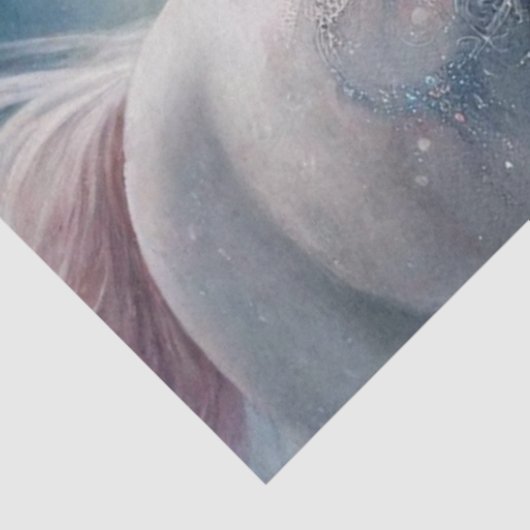 Enchanted Unicorn Under the Stars Decoupage  Tissuepapier (Detail)