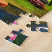 Enchanted Waterfall Gnomes Puzzel – 252 stuks Legpuzzel (Zijkant)