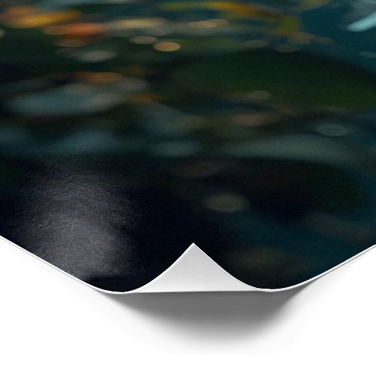 Enchanted Waterfall Natuur Poster Perfect Poster (Hoek)