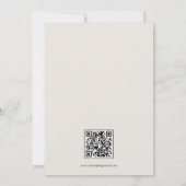 Enchanted Waterverf Forest Boho Wedding Details Kaart (Achterkant)