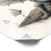 Enchanted Whimsy - Schattige feeënprint Foto Afdruk (Hoek)