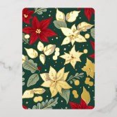 Enchanted Winter Gardens Photo Foil Carte de vacan (Recto)