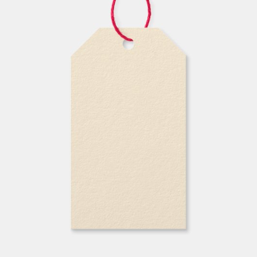 Enchanted Winter: Het meisje en het hert Cadeaulabel (Achterkant)