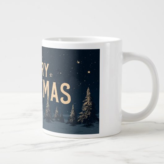 🎄 Enchanted Winter Night Mug 🌟 (Droite)