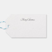 Enchanted Winter Owl, op maat Cadeaulabel (Achterkant Horizontaal)