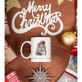 Enchanted Winter Owl, op maat Extra Grote Beker