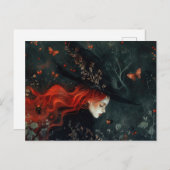 Enchanted Witch Briefkaart (Voorkant / Achterkant)