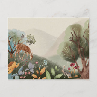 Enchanted Woodland Briefkaart