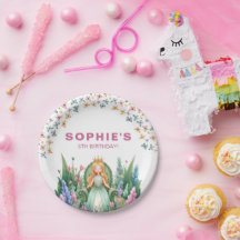 Enchanted Woodland Fairy Princess Verjaardag