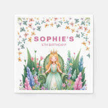Enchanted Woodland Fairy Princess Verjaardag
