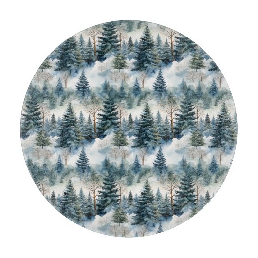 Enchanted Woodland Forest  Snijplank (Voorkant)