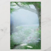 Enchanted Woodland Forest Wedding Briefpapier (Voorkant)