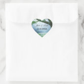 Enchanted Woodland Forest Wedding Hart Sticker (Tas)
