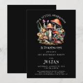 Enchanted Woodland Mushrooms Woodland 1e verjaarda Kaart (Voorkant / Achterkant)