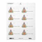 Enchantement folklorique : Sticker pour étiquette (Feuille entière)