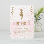 Enchanter Ballerina Sparkle Invitation Anniversair (Debout devant)