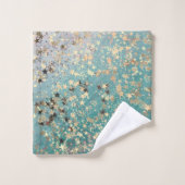 Enchanter des étoiles d'or chatoyantes sur la Glit (Gant de toilette)