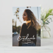 Enchanter Faire-part photo Grad (Debout devant)