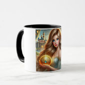 Enchanter Golden-Haired Princess Mug (Devant gauche)