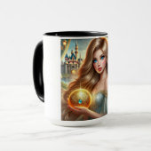 Enchanter Golden-Haired Princess Mug (Devant gauche)