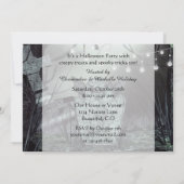 Enchanter Gothic Graveyard Invitation du parti Hal (Dos)