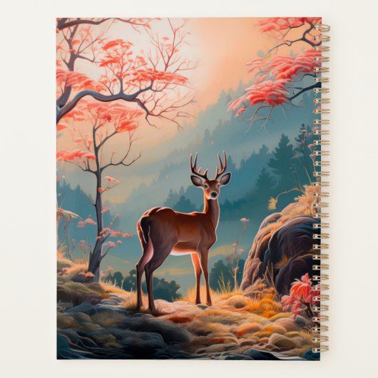 Enchanter la conception de la forêt de cerfs d'aut (Dos)