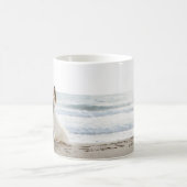 Enchanter le jour de mariage romantique Photo Mug (Centre)