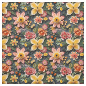 Enchanter le tissu de recouvrement de papier 3D fl (Échantillon)