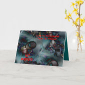 Enchanter les cartes d'Halloween (Fleur jaune)