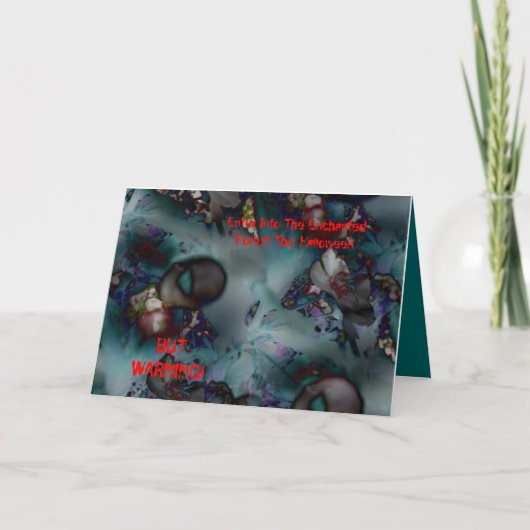 Enchanter les cartes d'Halloween (Devant)