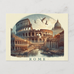 Enchanter Rome Travel Carte postale