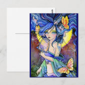 Enchanteuse papillon - Carte postale (Devant / Derrière)