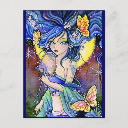 Enchanteuse papillon - Carte postale (Devant)