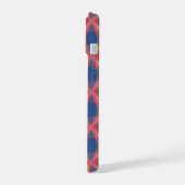 Enchanting Blue Plaid Phone Case (Côté gauche)