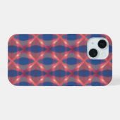 Enchanting Blue Plaid Phone Case (Verso Horizontal)