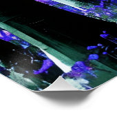 Enchanting Bluebell Forest  Perfect Poster (Hoek)