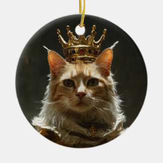 "Enchanting Cat Ornamenten" Keramisch Ornament
