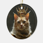 "Enchanting Cat Ornamenten" Keramisch Ornament (Links)