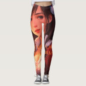 Enchanting Christmas Stargazer Leggings (Voorkant)