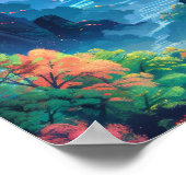 Enchanting Fantasy Landscape Illustration Poster (Hoek)