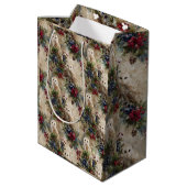 Enchanting Floral Owl Medium Cadeauzakje (Achterkant Gekanteld)