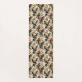 Enchanting Floral Owl Yogamat (Achterkant)