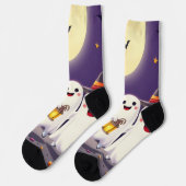 Enchanting Ghost Socks – Irresistibly Spooky Fun Sokken (Links)