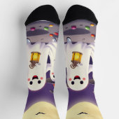 Enchanting Ghost Socks – Irresistibly Spooky Fun Sokken (Top)