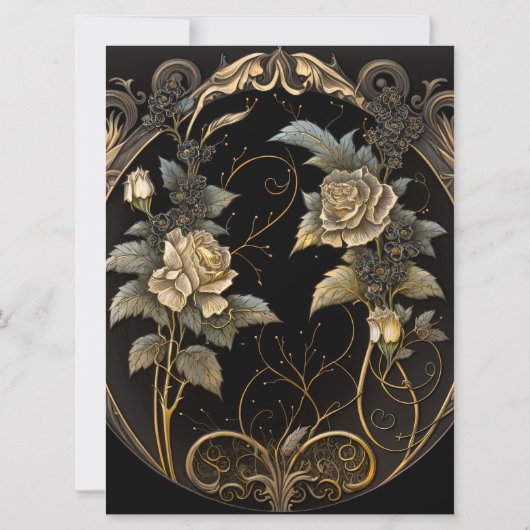 Enchanting Gold Save The Date (Dos)