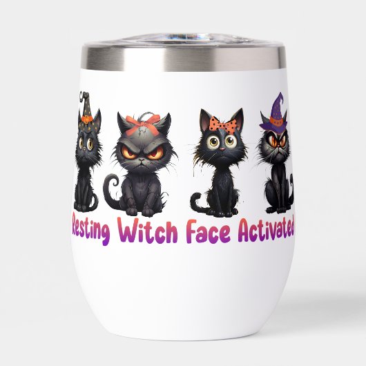 Enchanting Halloween Cat Group (Voorkant)