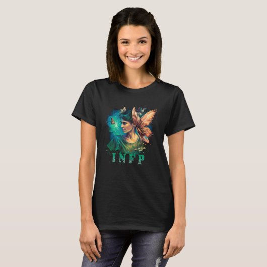 "Enchanting INFP Fairy T-Shirt" T-shirt (Voorkant volledig)